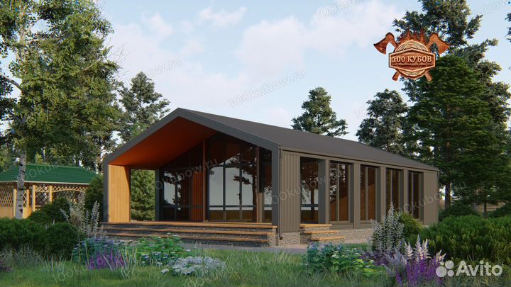 Каркасный модульный дом,под ключ