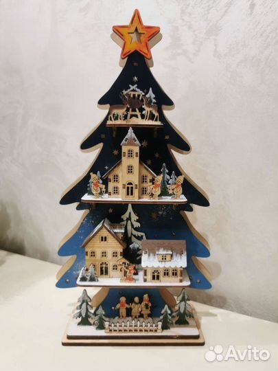 Новогодний ночник ёлка LED, новый