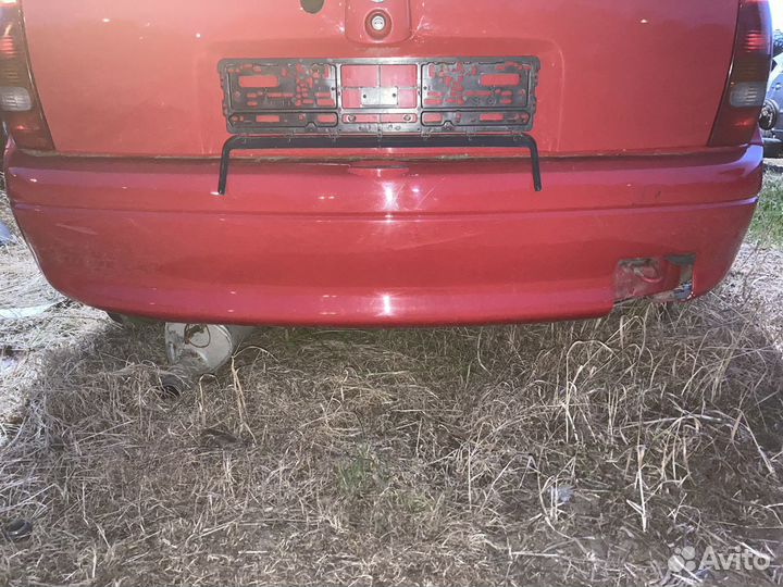 Задний бампер opel vita