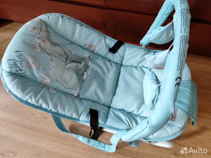 Шезлонг для новорожденных бу