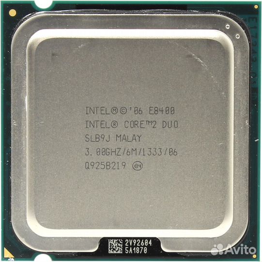 Intel Core 2 Duo E8400 3.0 GHz 2core 6Mb LGA775
