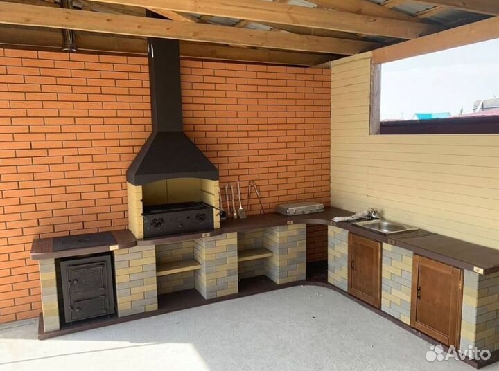 Мангал на улицу модульные Lego кирпича