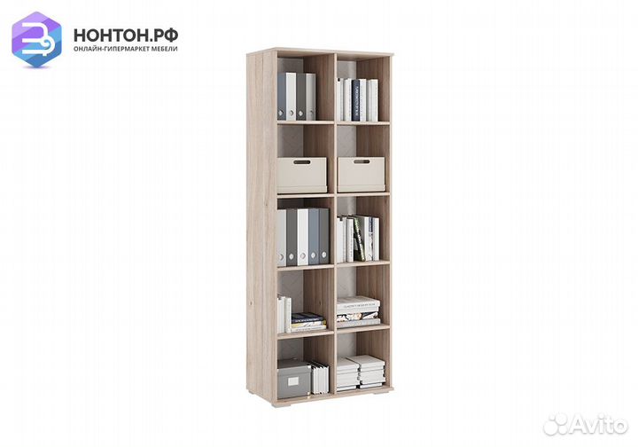 Стеллаж Зоо 16.01 дуб мария / белый