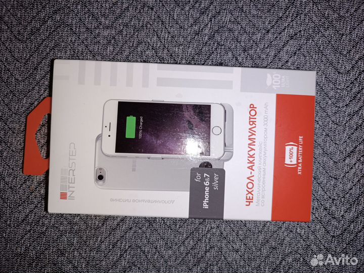 Чехол аккумулятор iPhone 6,7