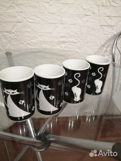 Кружки дизайнерские, 4 шт