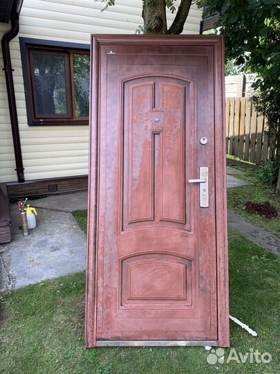 Дверь входная бу 2050*860