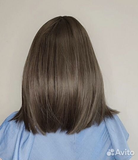 Парик каре с челкой