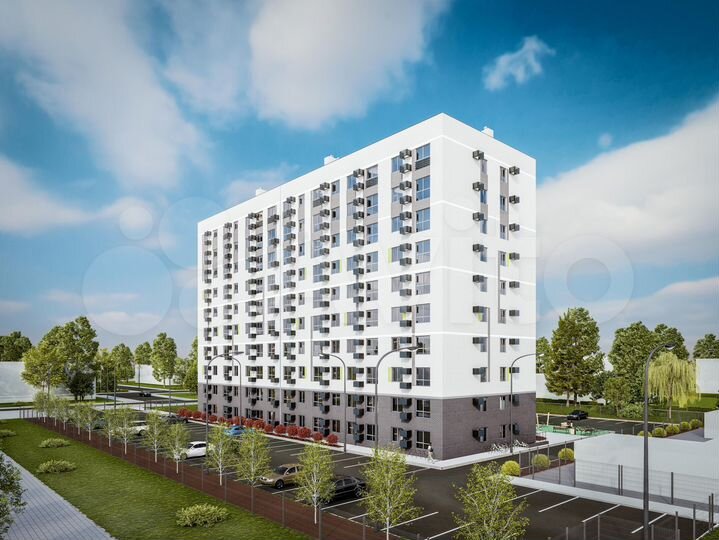 1-к. квартира, 34,4 м², 1/10 эт.