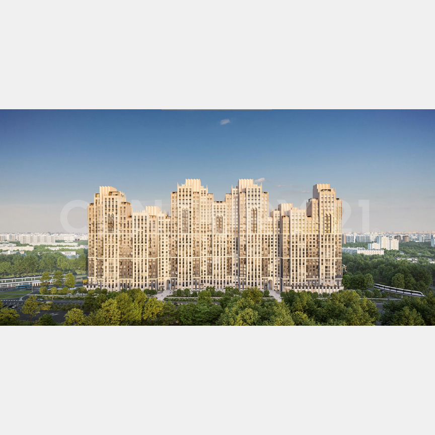 2-к. квартира, 62,3 м², 5/26 эт.