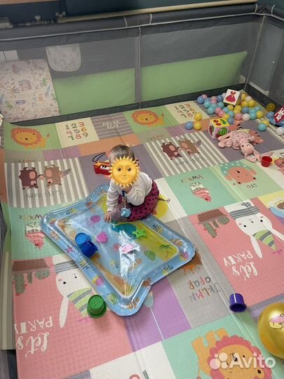 Большой детский манеж 2х2 метра