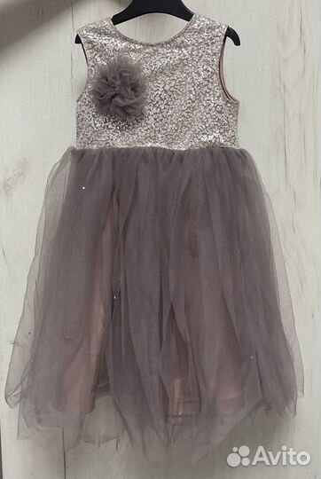 Платье новогоднее нарядное для праздника 2 3 4 г