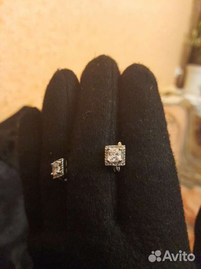 Серебряные серьги 925пр