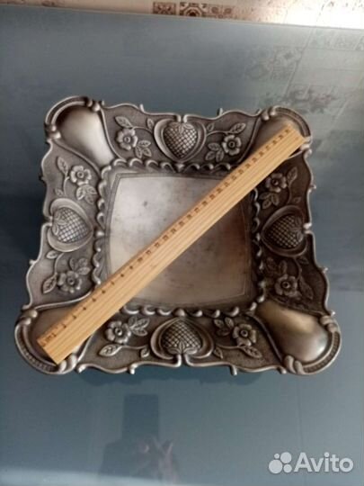 Ваза фруктовница металлическая