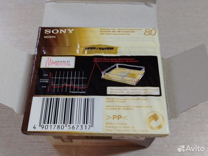 Минидиски MD Sony Premium 80