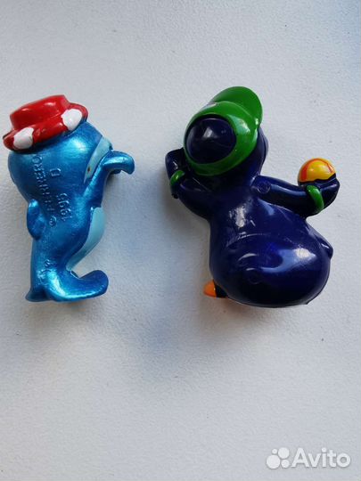 Киндер (слоны, акулы, лягушки)