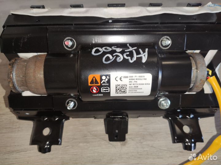 Аэрбег панели Шевроле Авео Т300 Chevrolet Aveo