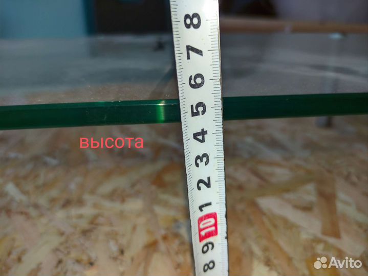 Стеклянная подставка под тв