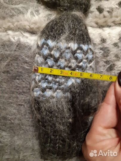 Новые пуховые варежки