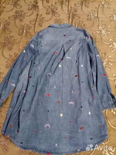 Джинсовая рубашка