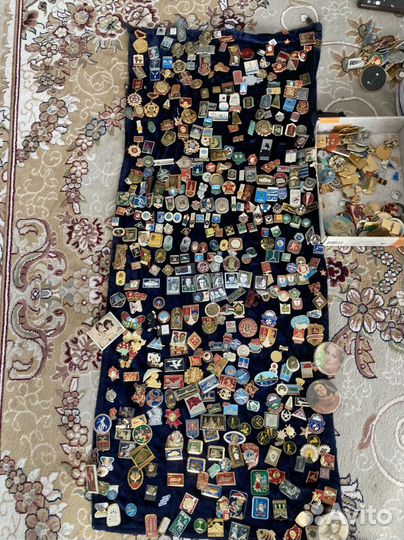 Значки СССР коллекция