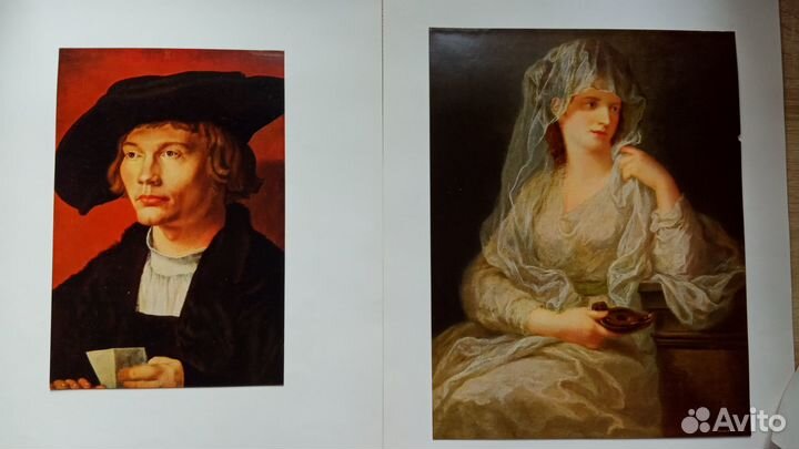 Набор репродукций Дрезденская галерея 1955г. Ф. А3