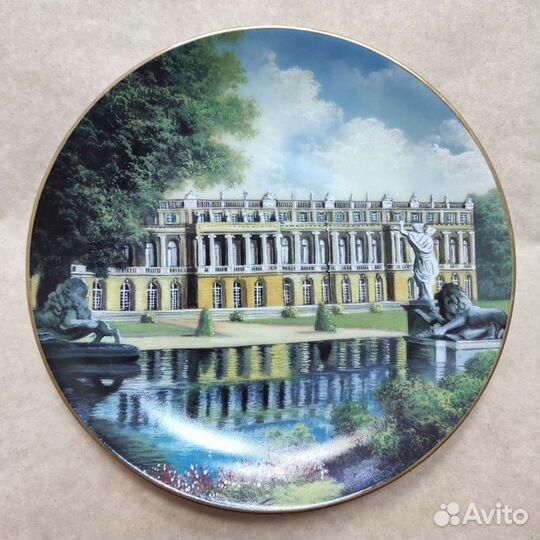 Винтажные настенные тарелки с пейзажами, 3 вида