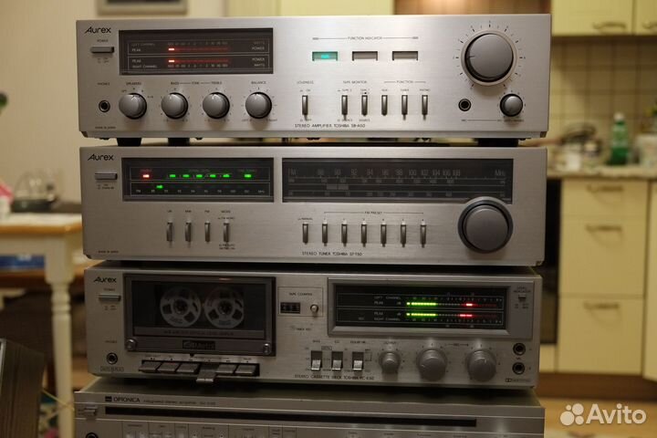 Toshiba Aurex Hi-Fi стойка