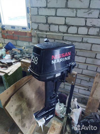 Нисан Марин 9.8 и лодка Нисан Марин 3200