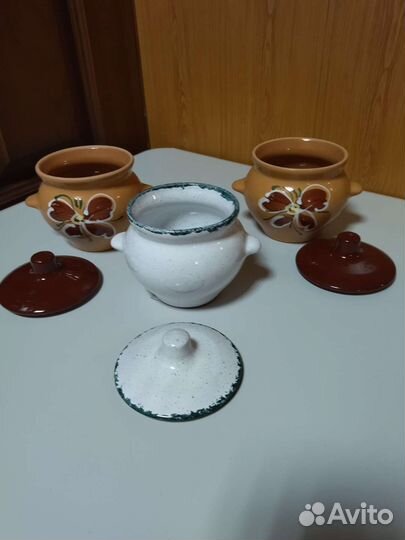 Горшок для запекания большой