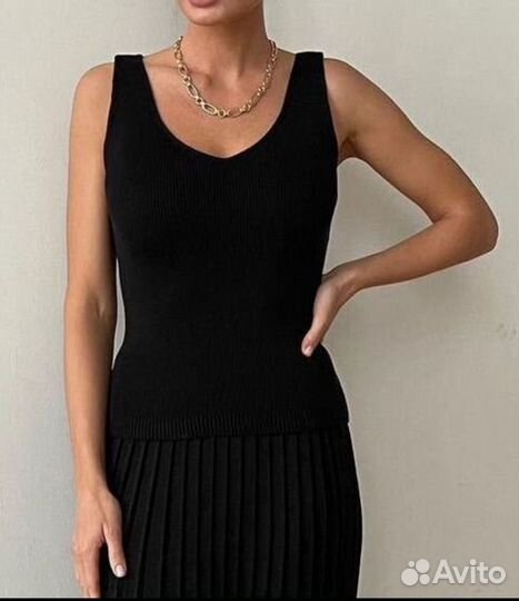 Трикотажный топ