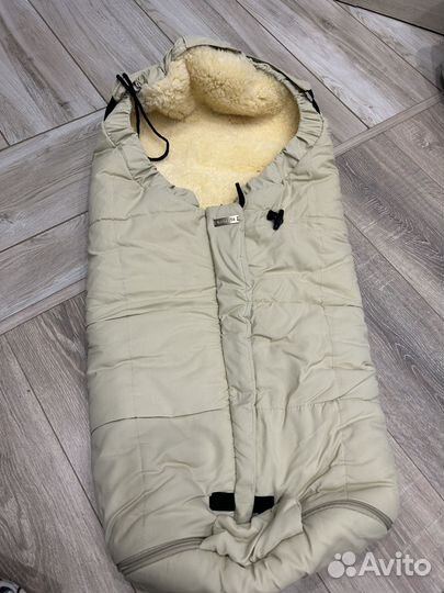 Конверт меховой зимний на овчине