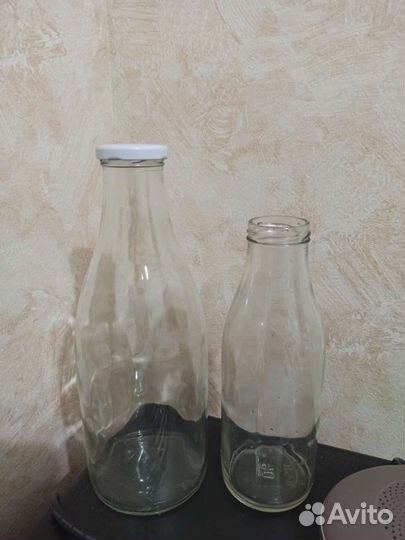 Бутылки стекло 0.5 и 1 литр