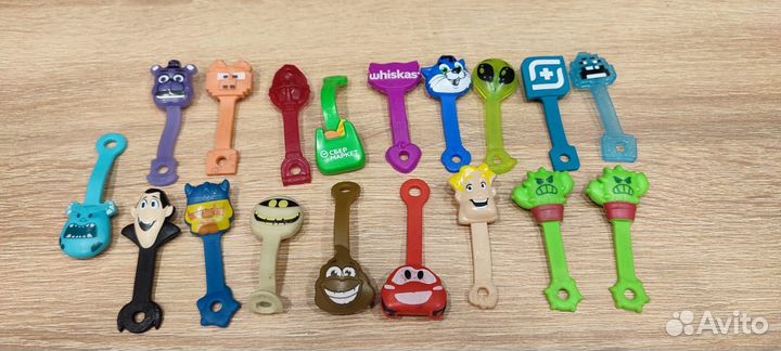 Скрепыши 4 3 2 1 из магнита