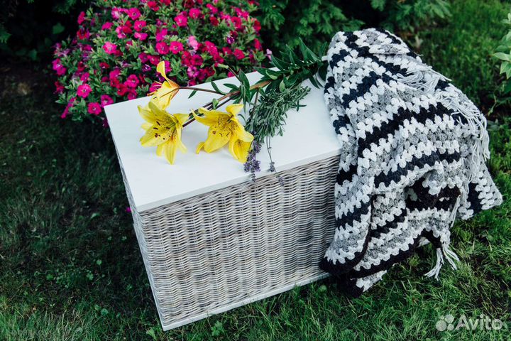 Сундук плетëный