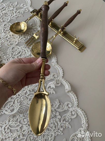 Набор кухонный Латунь Италия