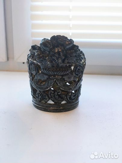 Антикварный Серебряный подстаканник