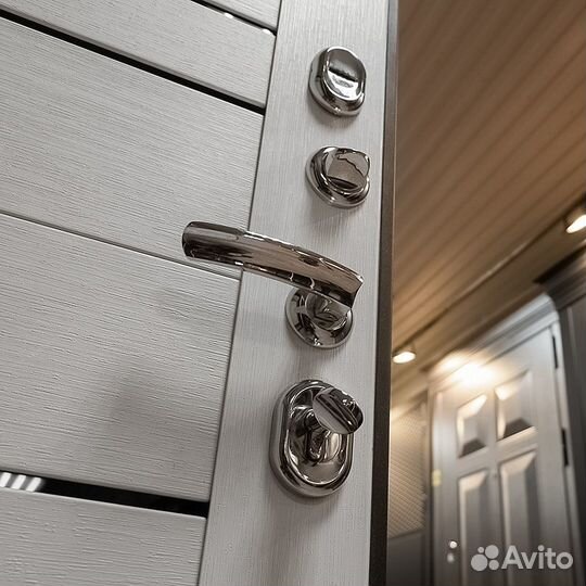 Металлическая дверь с отличной шумоизоляцией