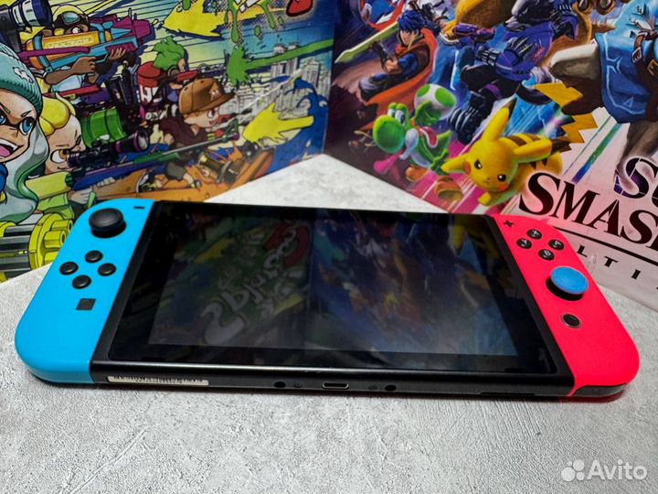 Прошитый Nintendo Switch 128 GB