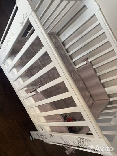 Детская кроватка Happy baby momy love