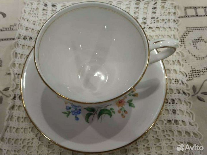 Чайная пара Bell China, Англия, 1930 - е гг