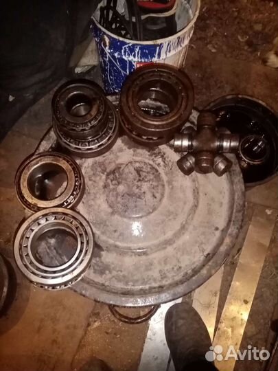 Подшипники крестовины, камаз. Поршневая газ 53