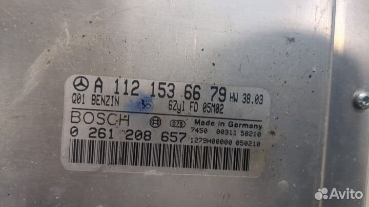 Блок управления двигателем Mercedes S W220, 2005