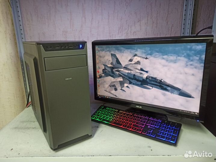 Мощный для игр Core i5 12400F + GTX 1660 Ti