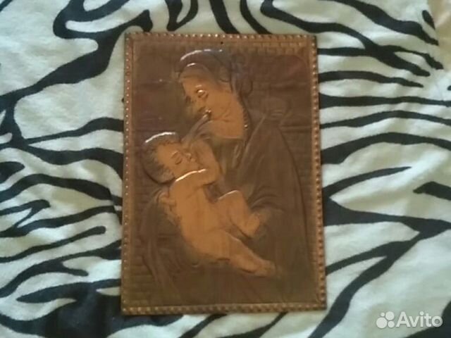 Чеканка Божьей матери