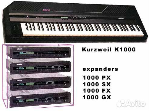 Синтезаторы Kurzweil K2000 и K1000R