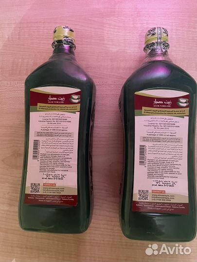 Масло Алоэ-Вера концентрат, 1 литр, Египет