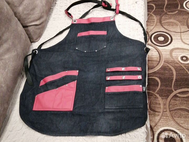 Фартук джинсовый