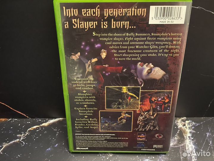 Buffy The Vampire Slyers Xbox