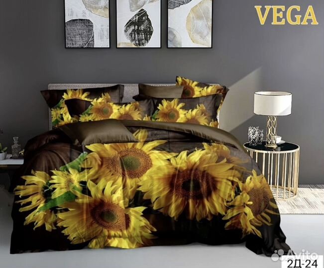 Постельное белье евро 5Д