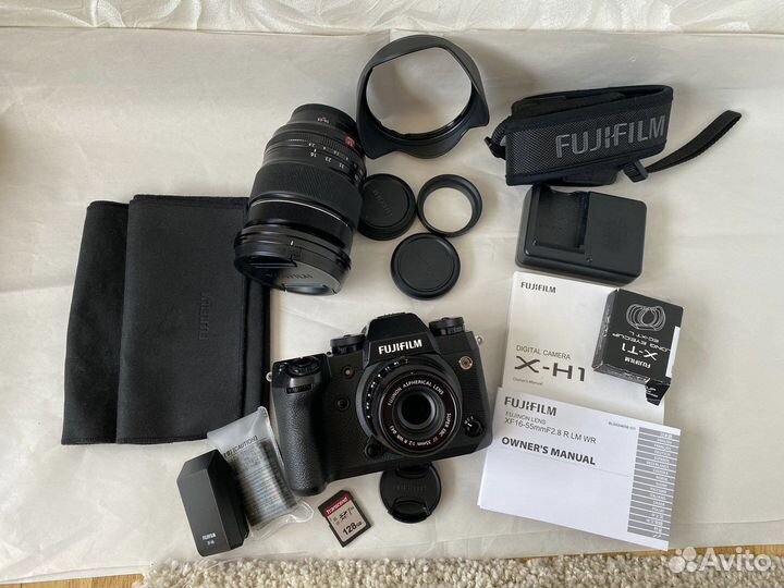 Fujifilm x-h1 и два обьектива
